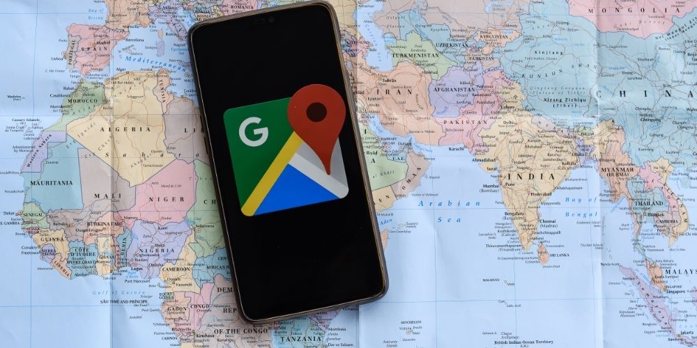Google maps has satellite and street view features
