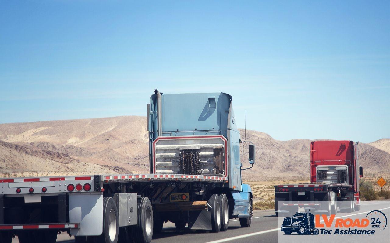 problem with your semi-truck battery, roadside assistance