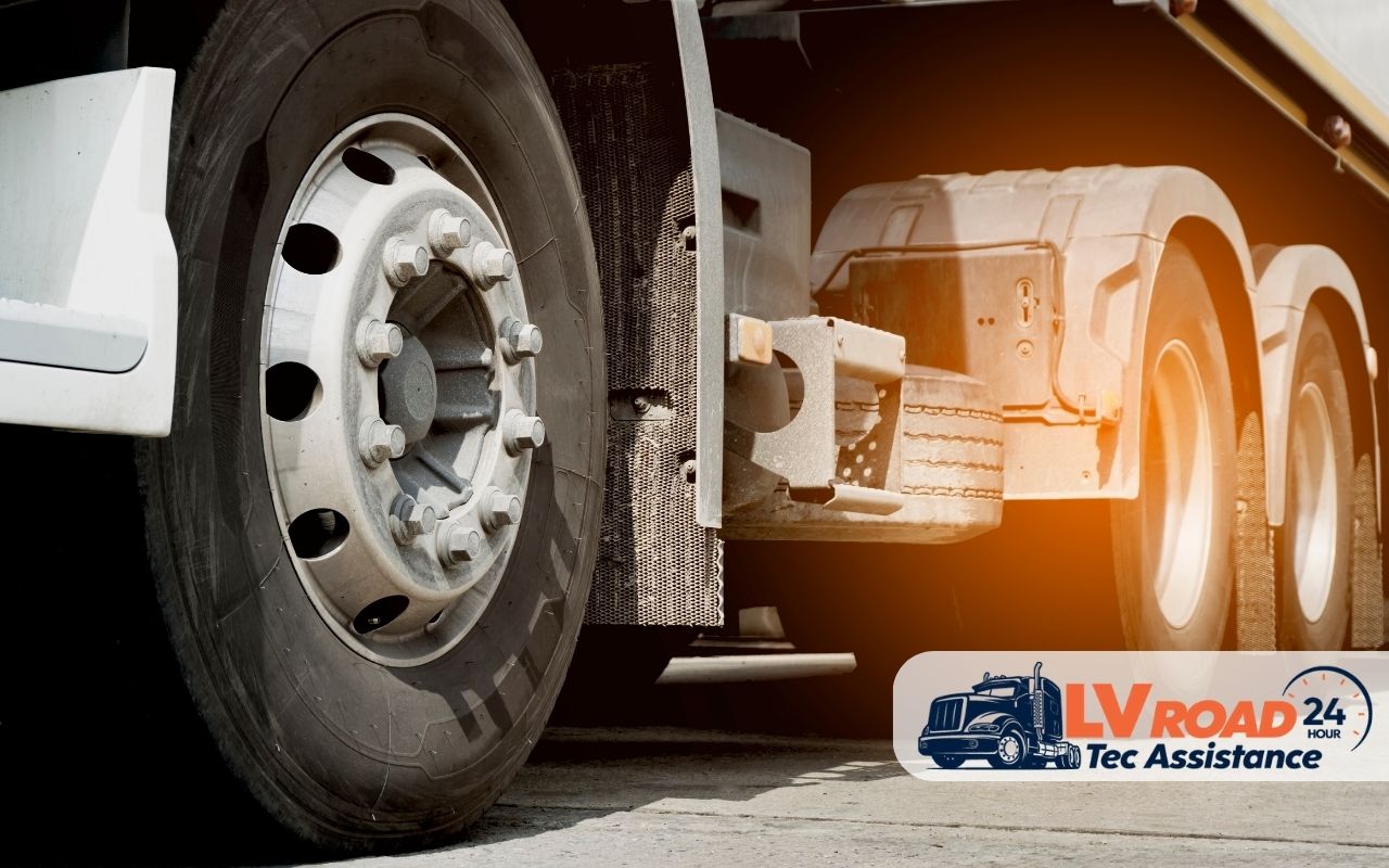 Advanced alignment technology for semi-trucks at LV Road Tech Assistance