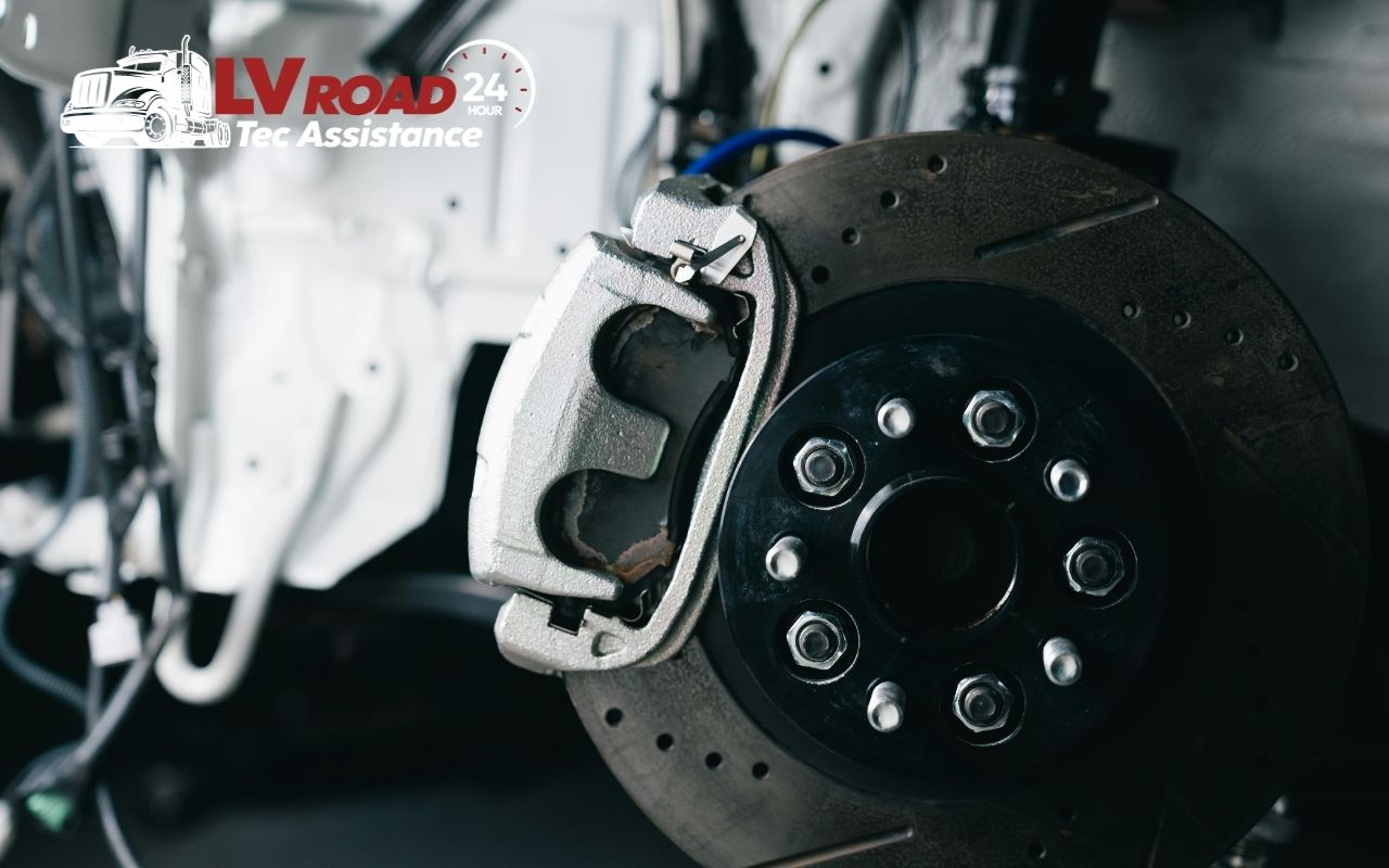 Semi truck brake adjustment service in Las Vegas for safer heavy-duty braking