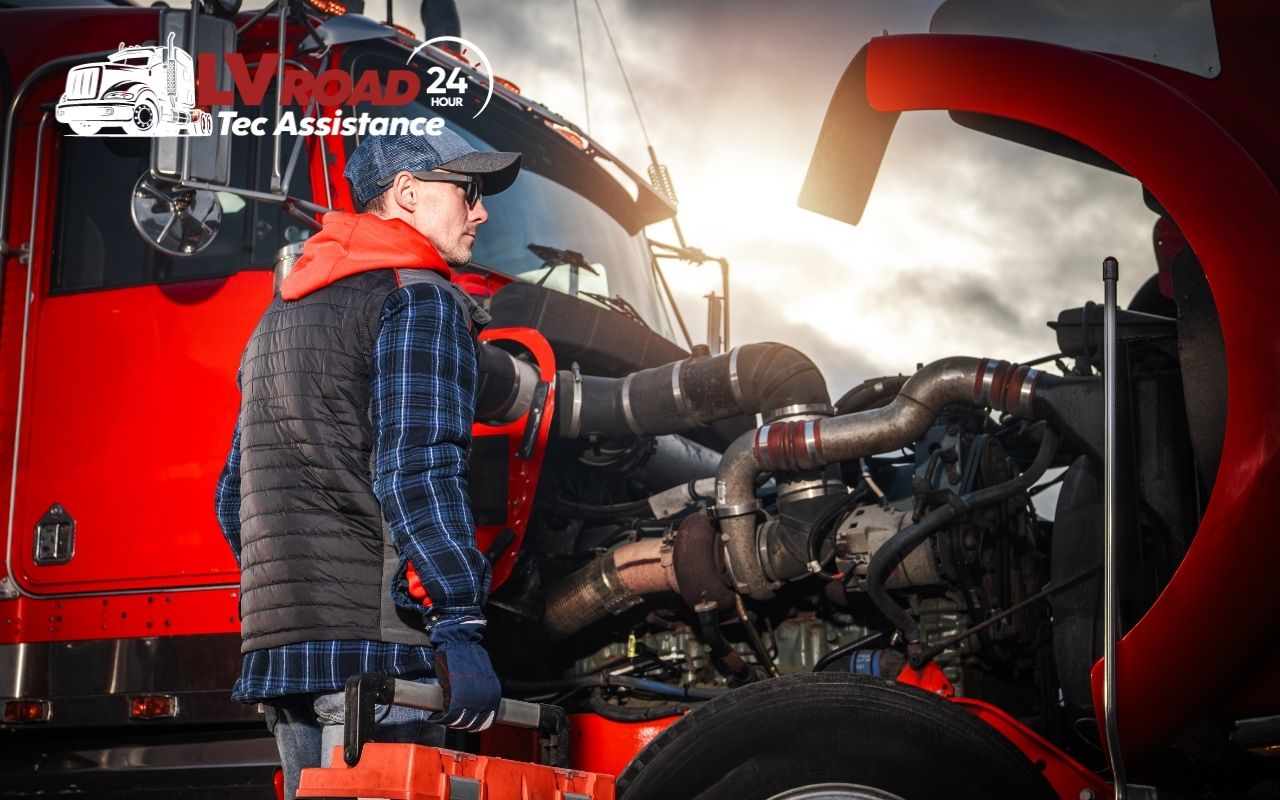 Semi truck coolant leak repair for safer diesel engine performance