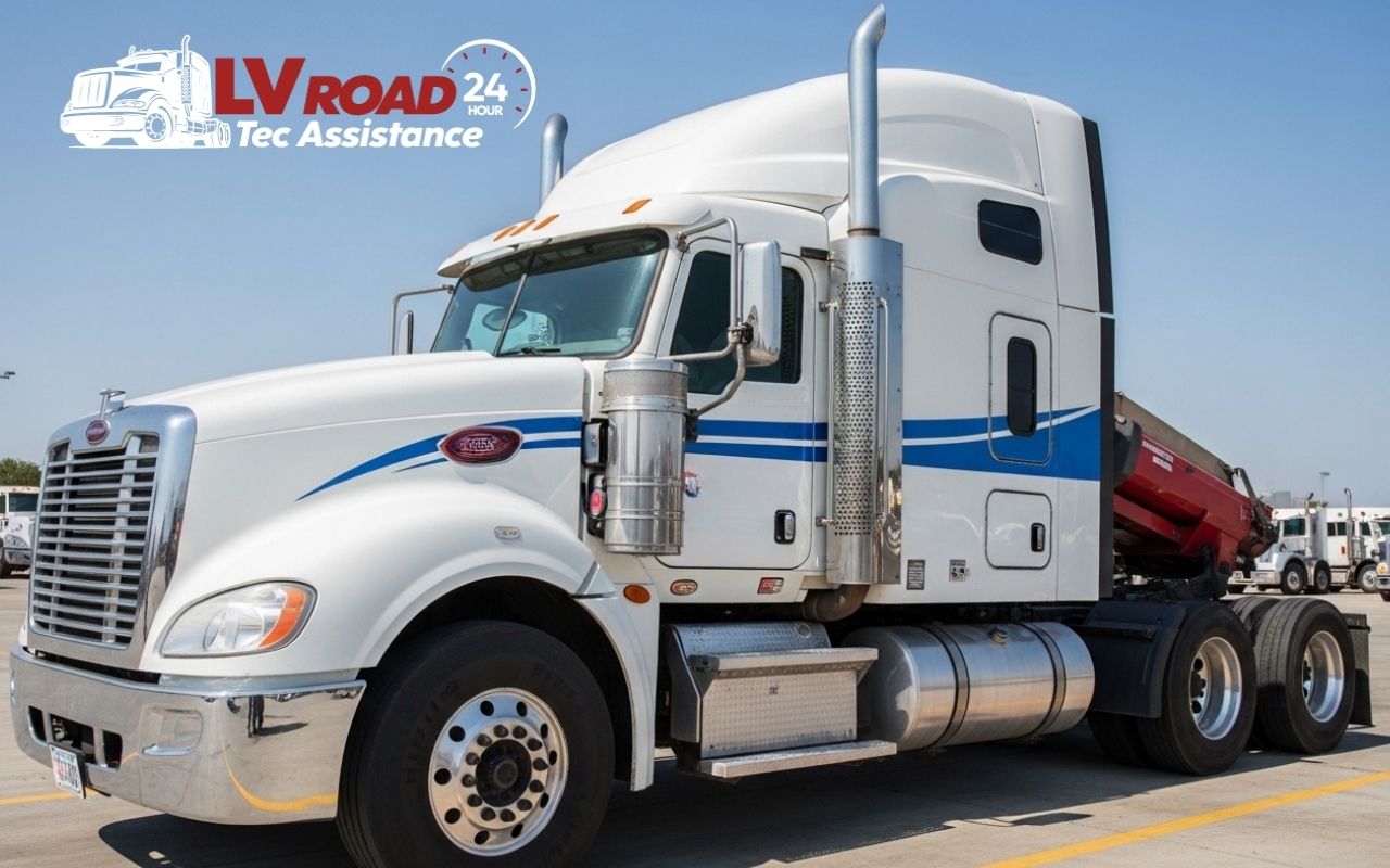 Semi truck DPF cleaning in Las Vegas for cleaner truck emissions