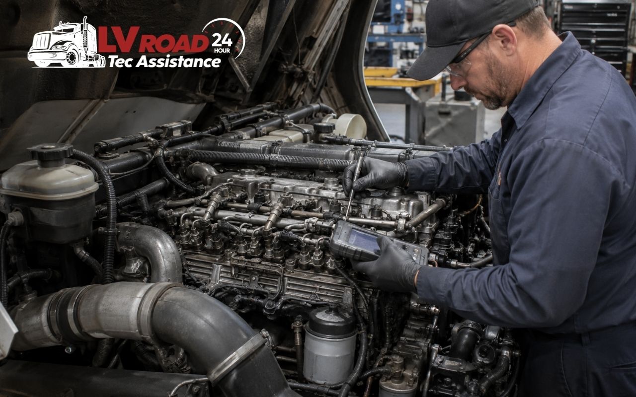 Semi truck fifth wheel problems repair service support in Nevada